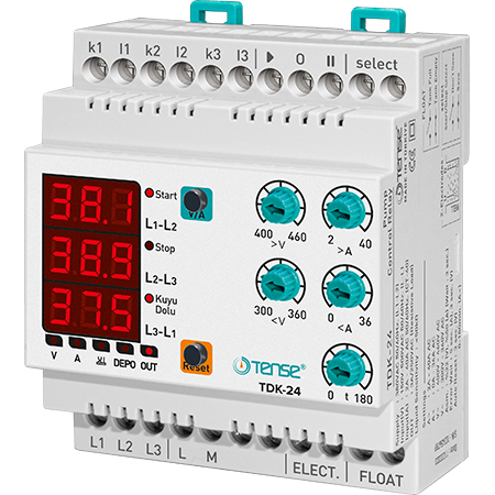 TENSE TDK-24 submersible pump control relay